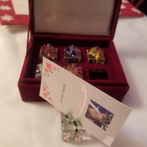 Godinger Silver Art present place name card holder - Picture 2 of 7